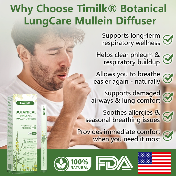 Timilk® 🌿Botanical LungCare Mullein Diffuser 🍃