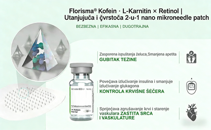 Plaćanje pouzećem dostupno 【Posljednji dan akcije: 70 % popusta】  Florisma® 👩‍⚕️Moringa & Berberin 10-u-1 Napredni Nano Mikroiiglički Flaster Pogodno za pretilost, dijabetes, apneju u snu i probleme s zglobovima 🌱