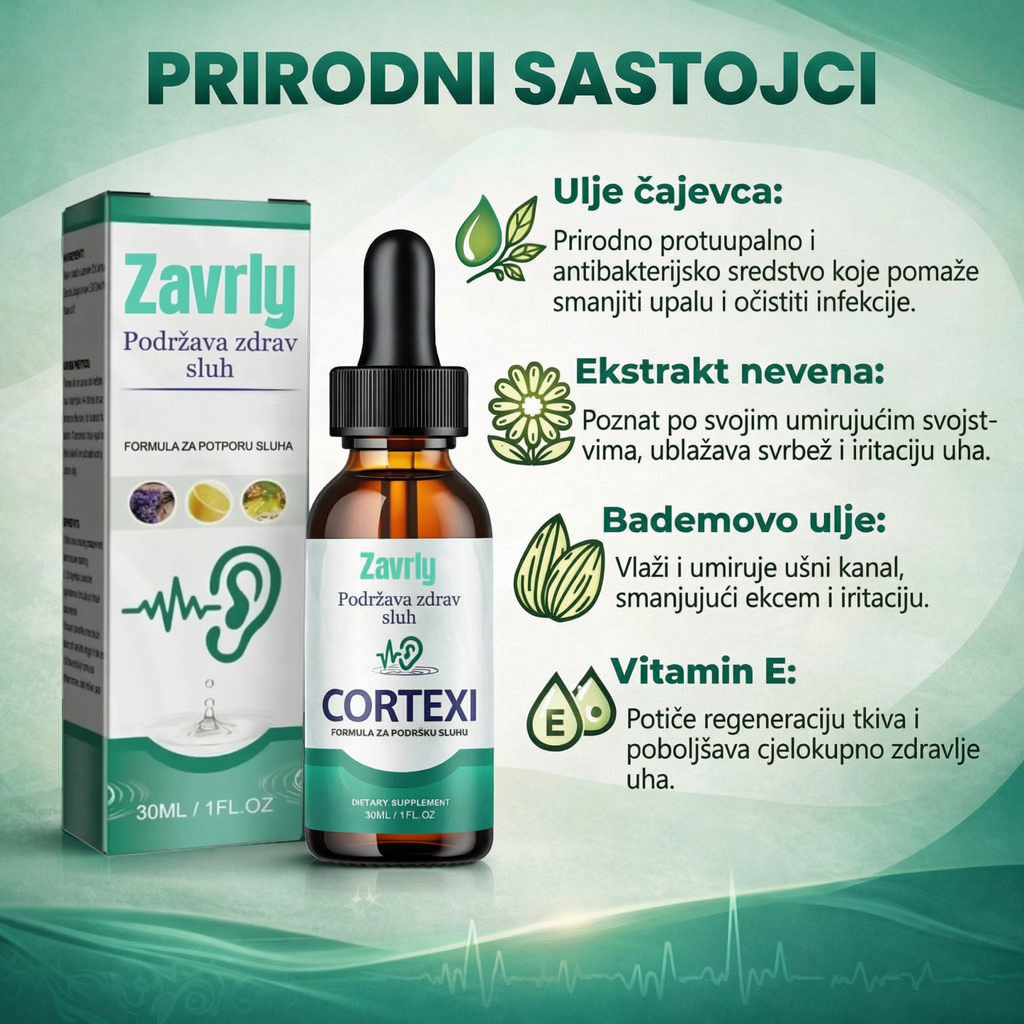 Zavrly kapi za uši protiv tinitusa za čiste uši i vrhunsku udobnost – otključajte trenutno olakšanje od tinitusa i nelagode u ušima✨