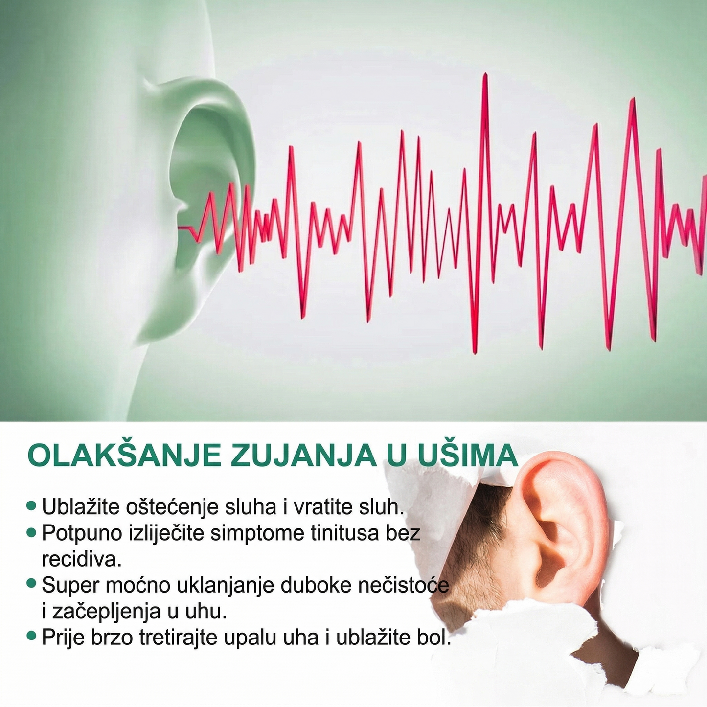 Zavrly kapi za uši protiv tinitusa za čiste uši i vrhunsku udobnost – otključajte trenutno olakšanje od tinitusa i nelagode u ušima✨