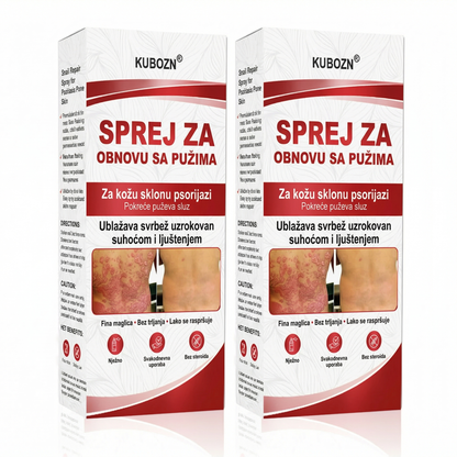 KUBOZN® 🎉SPREJ ZA OBNOVU SA PUZIMA za svrbežnu, perutavu kožu kod psorijaze 🎁